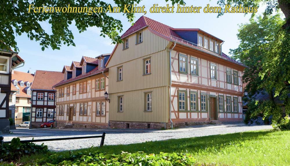 Ferienwohnungen Am Klint แวร์นิกโกโรเดอ ภายนอก รูปภาพ